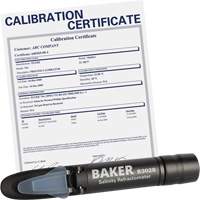 Refractometer with ISO Certificate, Analogue (Sight Glass), Salinity IC777 | Kelford