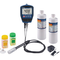 pH/mV Meter with Buffer Solution & Power Adapter Kit Kelford
