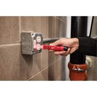 Voltage Detector with LED & GFCI Receptacle Tester Kit, 50 V - 1000 V, Display & Sound Alert Kelford