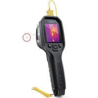 Cam&eacute;ra d'imagerie thermique IR 24:1 avec laser Bullseye et thermocouple de type K, 160 x 120 pixels, -10° - 45°C (14° - 113°F), 70 mK Kelford