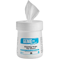 Cleaners & Disinfectants - Genie Plus Chair Cleaner, 7" x 6", 160 Count JB408 | Kelford