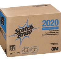 Tampons &agrave; r&eacute;curer pourpreScotch-Brite Mauve, 4-1/2" lo x 2-4/5" la Kelford