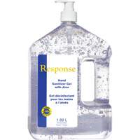 Response<sup>®</sup> Hand Sanitizer Gel with Aloe, 1890 ml, Pump Bottle, 70% Alcohol JC681 | Kelford