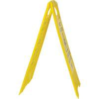 Panneau d'avertissement "Plancher mouill&eacute;", Bilingue avec pictogramme Kelford
