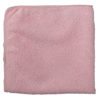 Chiffon de nettoyage pour travaux l&eacute;gers, Microfibre, Rouge Kelford