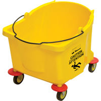 Mop Bucket, 9.5 US Gal. (38 qt.) Capacity, Yellow JG812 | Kelford