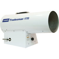 Tradesman<sup>®</sup> Forced Air Heater, Fan, Propane, 170,000 BTU/H JG953 | Kelford