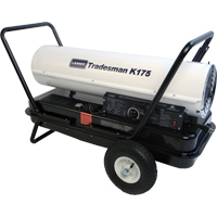 Tradesman<sup>®</sup> Forced Air Heater, Fan, Kerosene, 175,000 BTU/H JG959 | Kelford