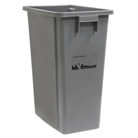 Recycling & Garbage Bin, Plastic, 16 US gal. Kelford