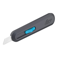 Couteau intelligent &agrave; lame r&eacute;tractable Slice, 1", C&eacute;ramique, Prise en Nylon Kelford
