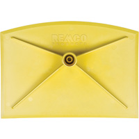 Food Hygiene Scraper, Yellow, 8" W x 11-1/4" L Kelford