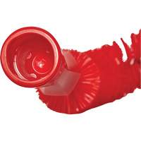 Brosse recourb&eacute;e, Soies Moyen/Ferme, Longueur de 15-1/2", Rouge Kelford