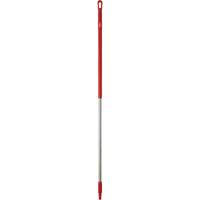 Handle, Broom/Scraper/Squeegee, Red, Standard, 59" L Kelford