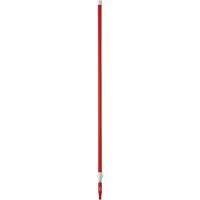 Deck Scrub Handle, Brush/Pad Holder, Red, Telescopic, 62"-113" L Kelford