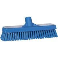 Brosse &agrave; r&eacute;curer pour planchers et murs, Crins Ferme, 12", Polyester, Bleu Kelford