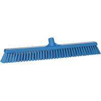 Balai-brosse &agrave; soies combin&eacute;es, Crins Cors&eacute;/Fin, 24", Polyester, Bleu Kelford