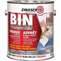 B-I-N&reg; Advanced Synthetic Shellac Based Primer, 3.78 L, Gallon, Tintable Bright White Kelford