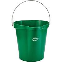 Seau pour l'hygi&egrave;ne des aliments, Vert, 3 gal. US Kelford