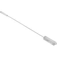 Brosse avec manche flexible, Soies Moyen, Longueur de 36", Blanc Kelford