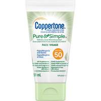 Pure & Simple<sup>®</sup> Face Sunscreen, SPF 50, Lotion JM043 | Kelford