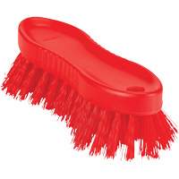 Brosse &agrave; main ColorCore, Soies Ferme, Longueur de 6", Rouge Kelford