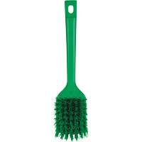 Brosse &agrave; manche court ColorCore, Soies Ferme, Longueur de 12", Vert Kelford