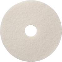Tampons &agrave; polir pour planchers, 12", Polissage, Blanc Kelford