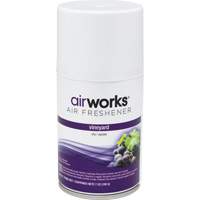 AirWorks<sup>®</sup> Metered Air Fresheners, Vineyard, Aerosol Can JM612 | Kelford
