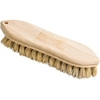 Pointed Hand Scrubber, 9" L, Tampico Bristles, White Kelford