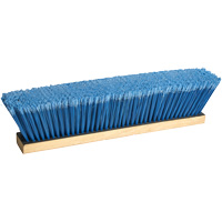 Bulldog Flagged Tip Push Broom, 18", Fine, PVC Bristles Kelford
