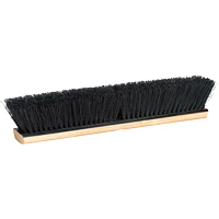 Push Broom Head, 18", Medium, PVC/Tampico Bristles JM950 | Kelford