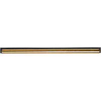 Window Squeegee Channel and Rubber, 12", Rubber, Brass Frame Kelford