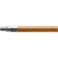Handle with Metal Tip, Wood, ACME Threaded Tip, 15/16" Diameter, 54" Length Kelford