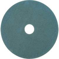 Floor Pad, 17", Burnishing, Aqua Kelford