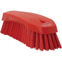Grande brosse &agrave; main oblique, Soies Ferme, Longueur de 8", Rouge Kelford