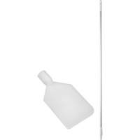 Paddle Scraper with Handle, White, 4-1/3" W x 59" L Kelford