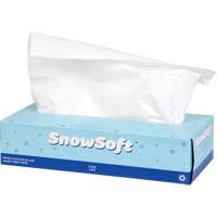 Snow Soft™ Premium Facial Tissue, 2 Ply, 7.4" L x 8.4" W, 100 Sheets/Box JO166 | Kelford