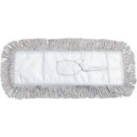 Dust Mop, Tie-On Style, Cotton, 18" L x 5" W Kelford