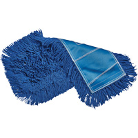 Economy Dust Mop, Slip On Style, Yarn, 18" L x 5" W Kelford