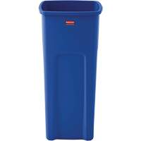 Conteneur de recyclage carr&eacute; Untouchable, Vrac, Plastique, 23 gal. US Kelford