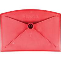 T&ecirc;te de binette pour service alimentaire, Rouge, 8" la x 11-1/4" lo Kelford