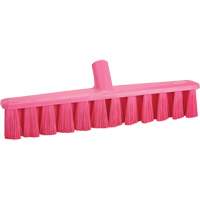 UST Push Broom, Medium Bristles, 15-1/4", Polyester, Pink Kelford