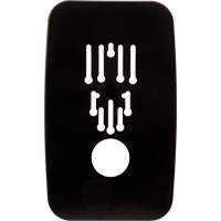 Plaque murale de rechange universelle pour distributeur de savon Kelford