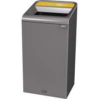 Conteneur pour d&eacute;chets de bidon Configure, Vrac/Bord de rue/De bureau, Acier, 23 gal. US Kelford
