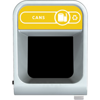 Conteneur pour d&eacute;chets de bidon Configure, Vrac/Bord de rue/De bureau, Acier, 23 gal. US Kelford