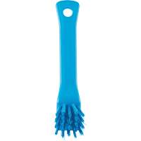 Brosse avec rebord grattoir, Soies Ferme, Longueur de 6", Bleu Kelford