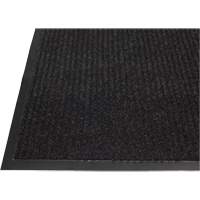 Twin Rib Matting, Wiper/Scraper, 3' x 5' x 1/4", Charcoal Kelford