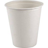Single Wall Compostable Hot Drink Cup, Paper, 8 oz., White Kelford