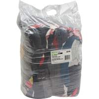 Recycled Material Wiping Rags, Fleece, Mix Colours, 25 lbs. JQ109 | Kelford