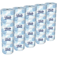 Papier hygi&eacute;nique professionnel Cottonelle, 2 Pli, 451 Feuilles/Rouleu, Blanc Kelford